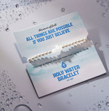 Load image into Gallery viewer, HOLY WATER BRACELET IN CRYSTAL PEARL
