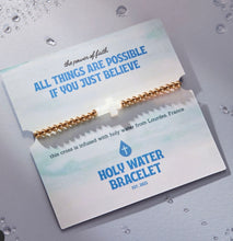 Load image into Gallery viewer, HOLY WATER BRACELET IN GOLD