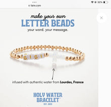 Load image into Gallery viewer, CUSTOMIZED HOLY WATER BRACELET