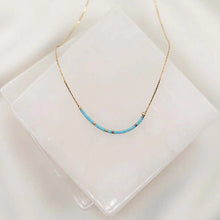 Load image into Gallery viewer, BLESSED IS SHE MORSE CODE NECKLACE