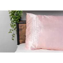 Load image into Gallery viewer, GUARDIAN ANGEL PRAYER SATIN KING PILLOW CASE