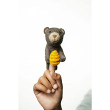 Load image into Gallery viewer, Brown Bear Finger Puppet