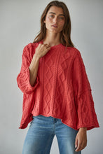 Load image into Gallery viewer, Cable Knit Sweater