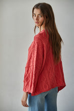 Load image into Gallery viewer, Cable Knit Sweater