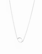 Load image into Gallery viewer, SIDEWAYS INITIAL NECKLACE