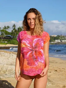 HAWAIIN FLORAL T-SHIRT