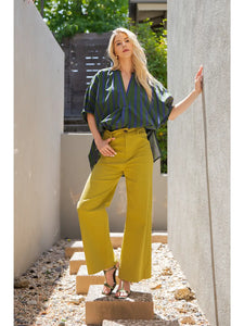 High Waisted Strait Leg Pants