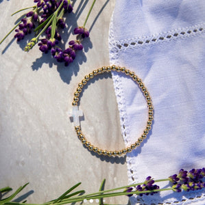 HOLY WATER BRACELET IN GOLD