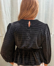 Load image into Gallery viewer, Velvet Bow Blouse
