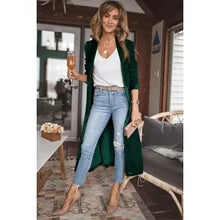 Load image into Gallery viewer, VELVET POCKETED DUSTER
