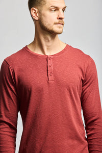 LONG SLEEVE HENLEY
