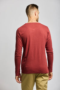 LONG SLEEVE HENLEY