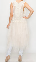 Load image into Gallery viewer, TULLE AND LACE VEST
