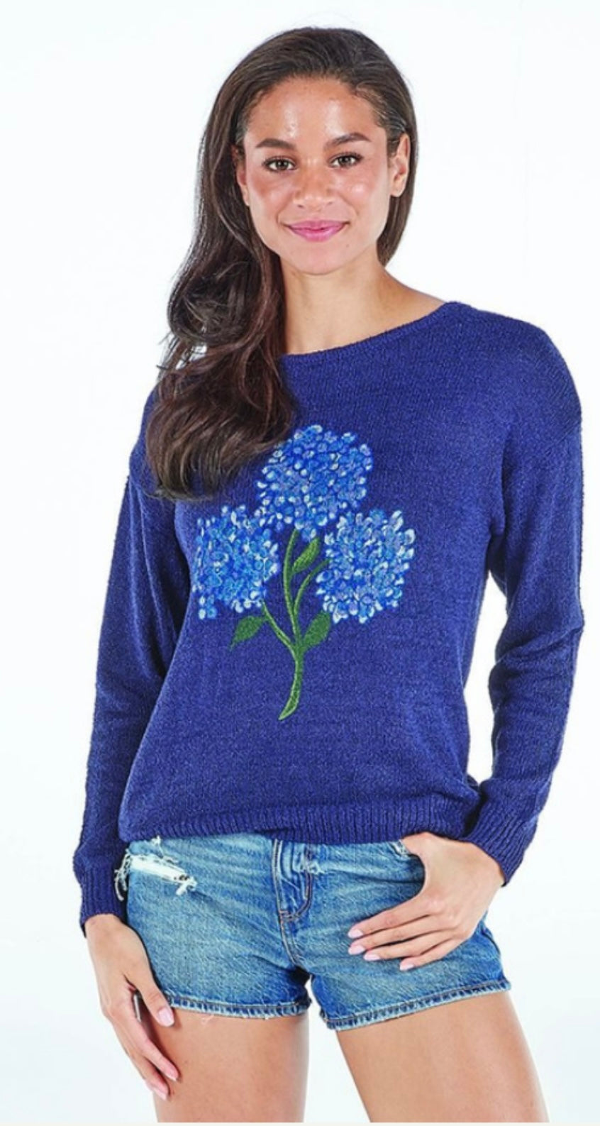 SUNSET FLOWER SWEATER
