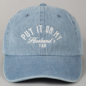 PUT IT ON MY HUSBANDS TAB HAT