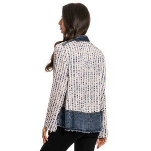 PRINTED DENIM JACKET