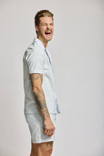 Load image into Gallery viewer, SEERSUCKER CAMP COLLARED SHIRT
