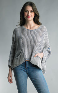 COTTON KNIT SWEATER