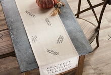 Load image into Gallery viewer, THANKFUL TABLE RUNNER
