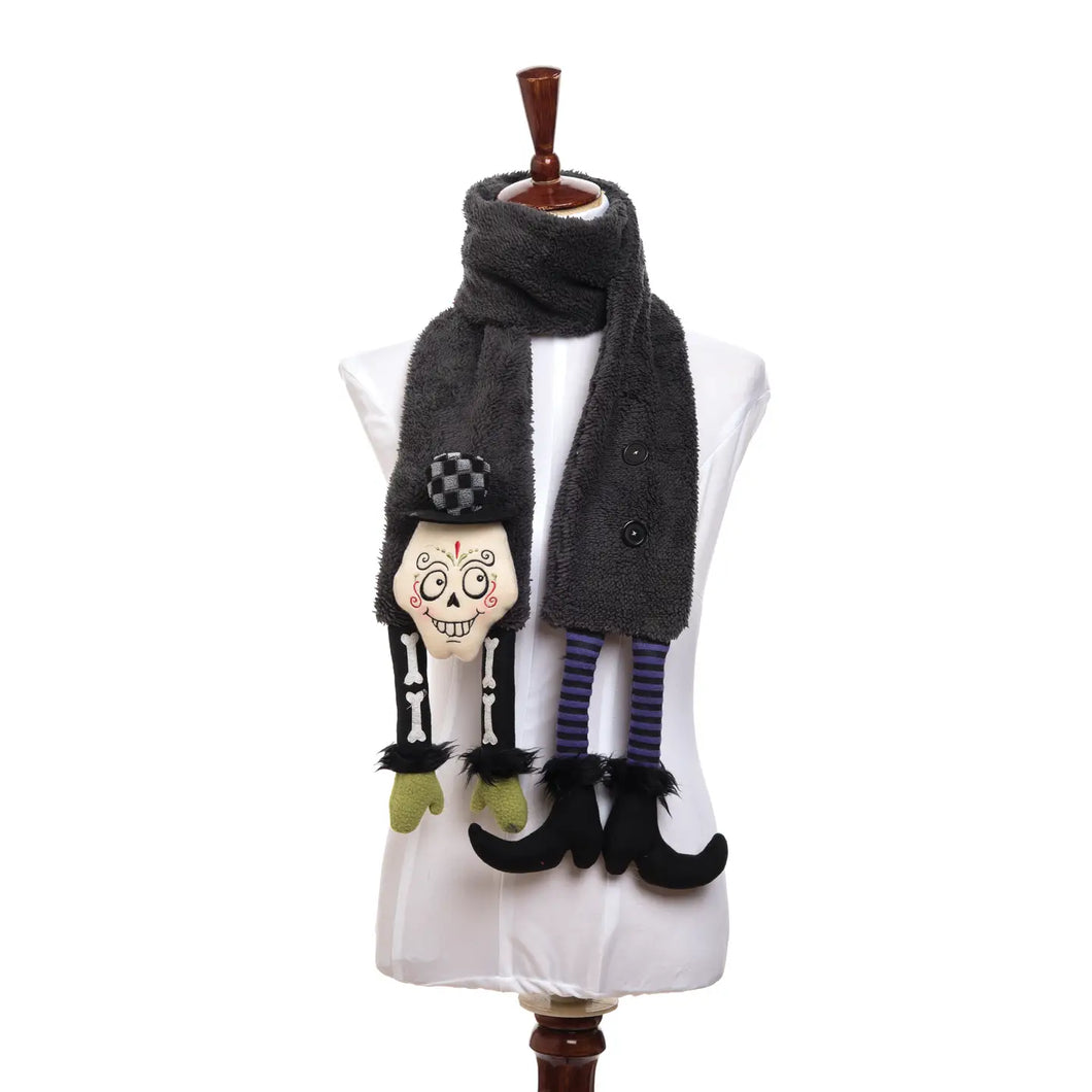 Day of the Dead Halloween Scarf