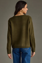 Load image into Gallery viewer, Olive Whiskey Weather Sweater
