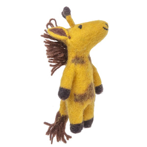Giraffe Finger Puppet