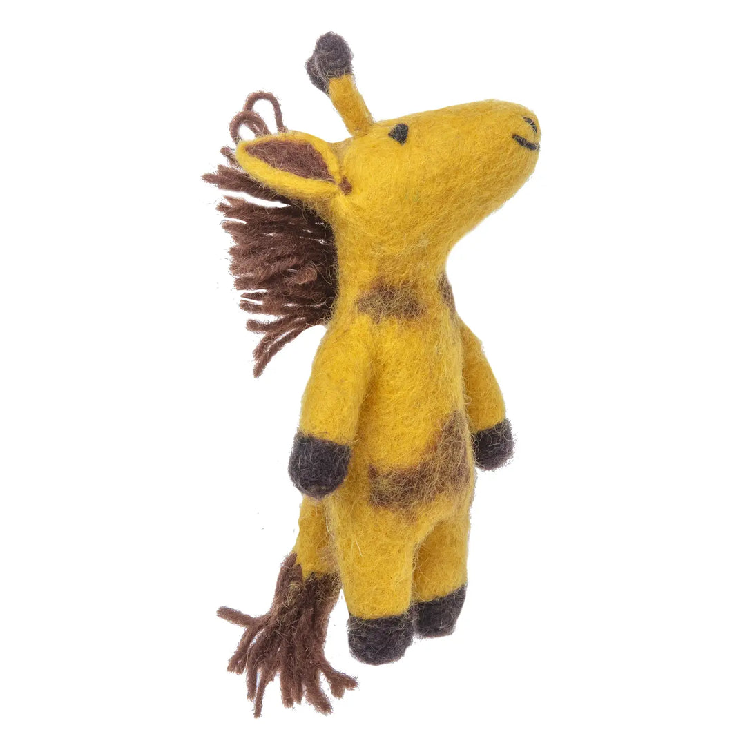 Giraffe Finger Puppet