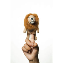 Load image into Gallery viewer, Lion Finger Puppet
