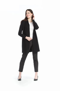 Lapel Coatigan with Pockets