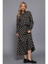 Load image into Gallery viewer, Plaid Midi Skirt
