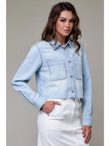 CROPPED JEAN JACKET