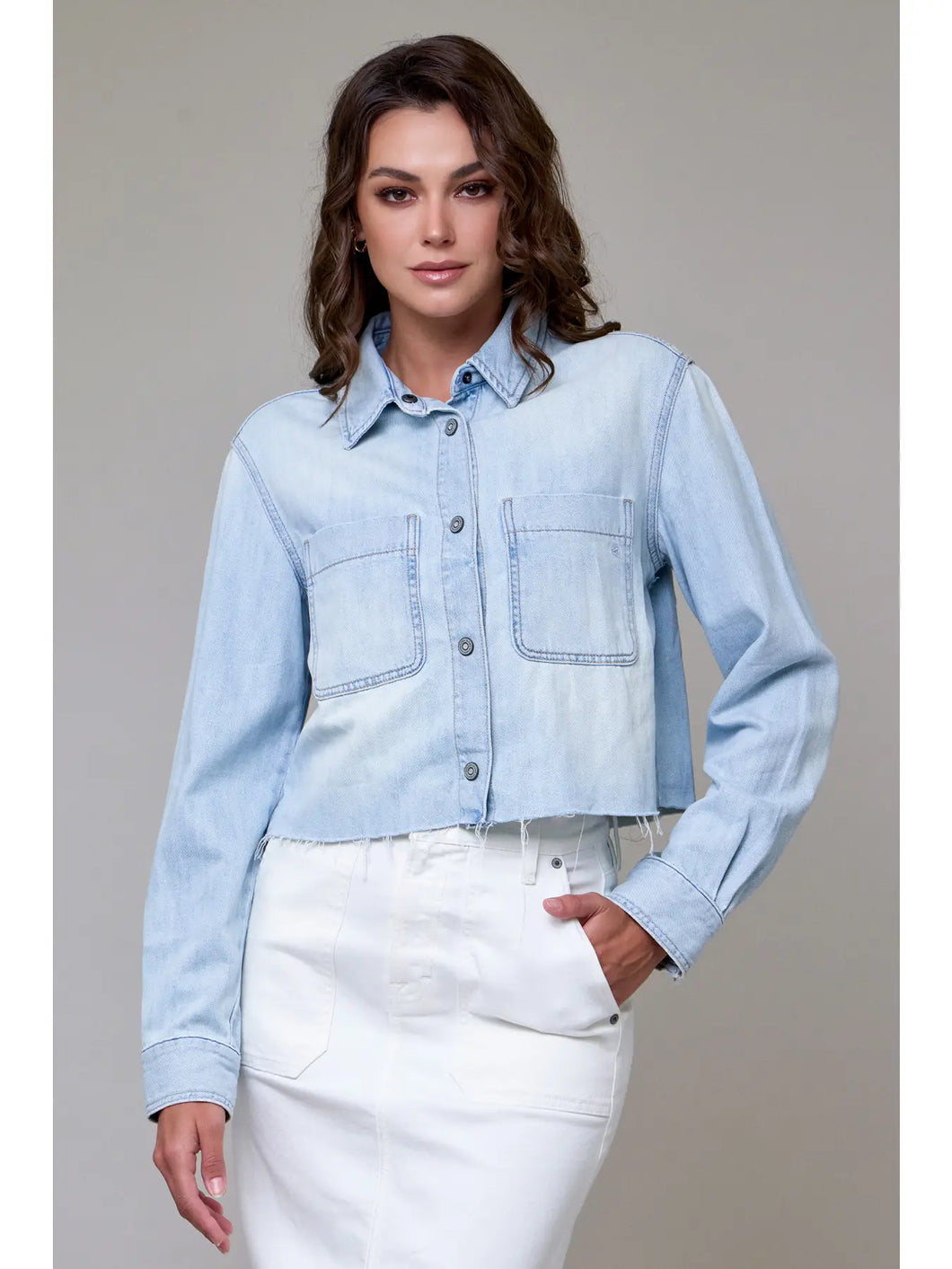 CROPPED JEAN JACKET