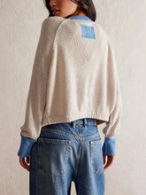 Load image into Gallery viewer, Contrast Color Cardigan
