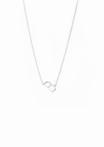 SIDEWAYS INITIAL NECKLACE