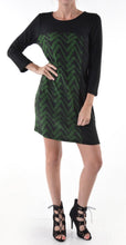 Load image into Gallery viewer, CHEVRON SWEATER DRESS
