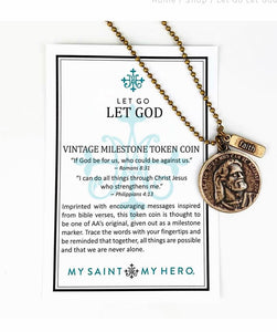 LET GO LET GOD NECKLACE