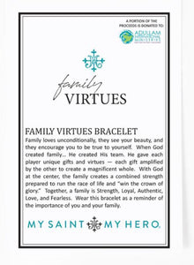 FAMILY VIRTUES BRACELET
