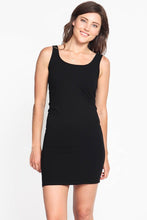 Load image into Gallery viewer, SEAMLESS SCOOP NECK TANK DRESS

