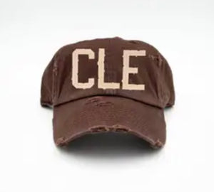 CLE BROWN HAT